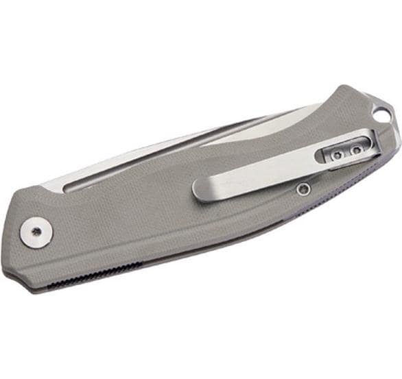 Herbertz Klappmesser 82 mm, Liner-Lock, Grau