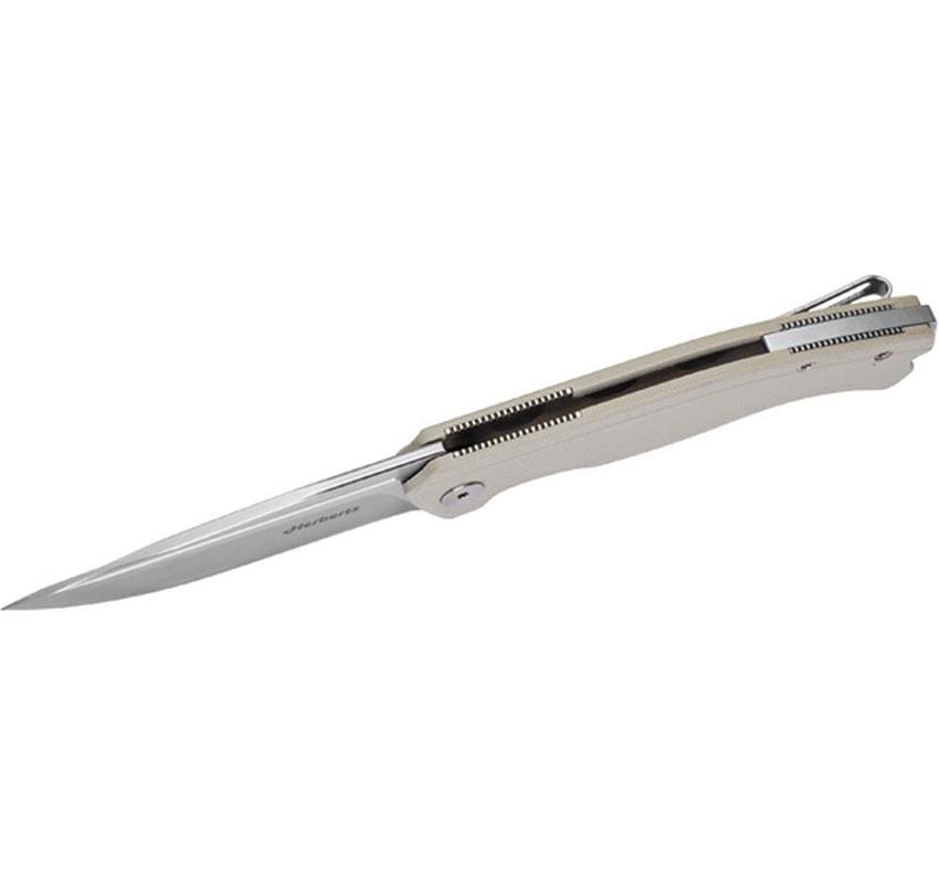 Herbertz Klappmesser 82 mm, Liner-Lock, Grau