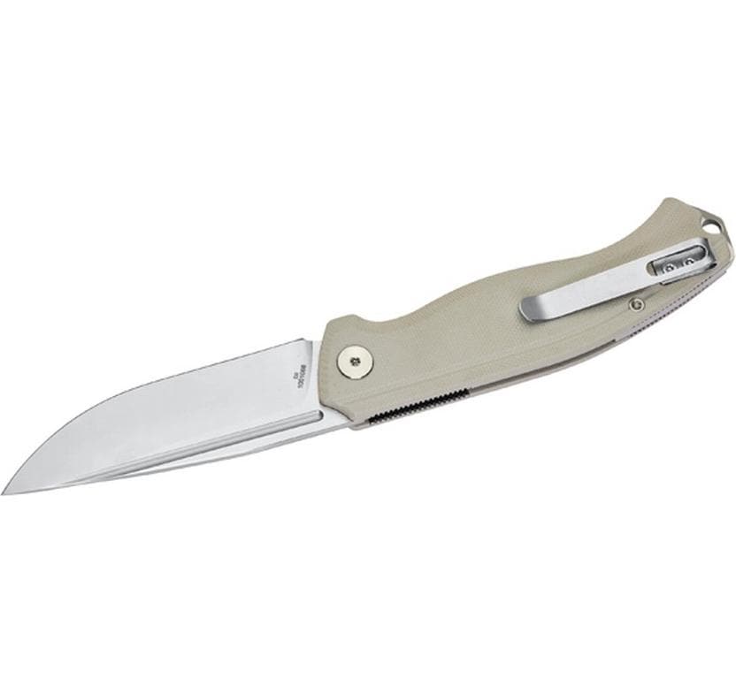 Herbertz Klappmesser 82 mm, Liner-Lock, Grau