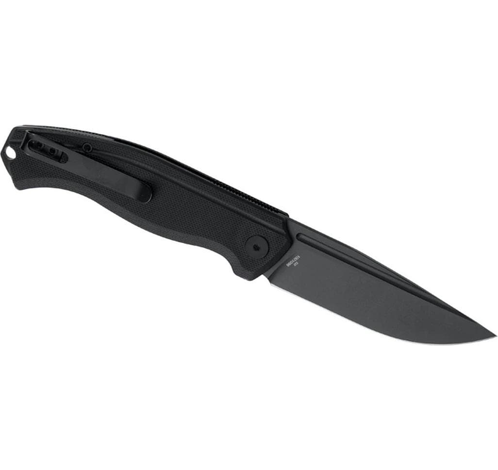 Herbertz Klappmesser 82 mm, Liner-Lock, Schwarz