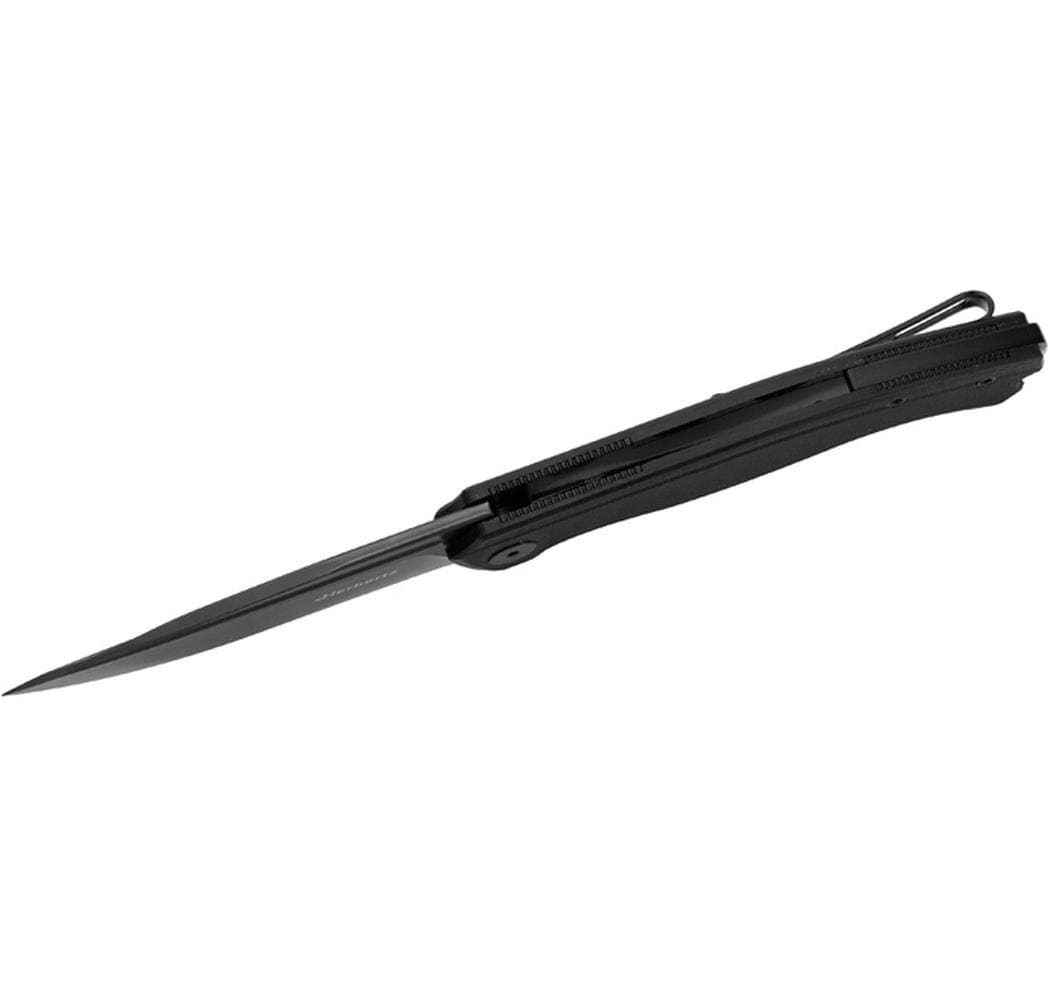 Herbertz Klappmesser 82 mm, Liner-Lock, Schwarz