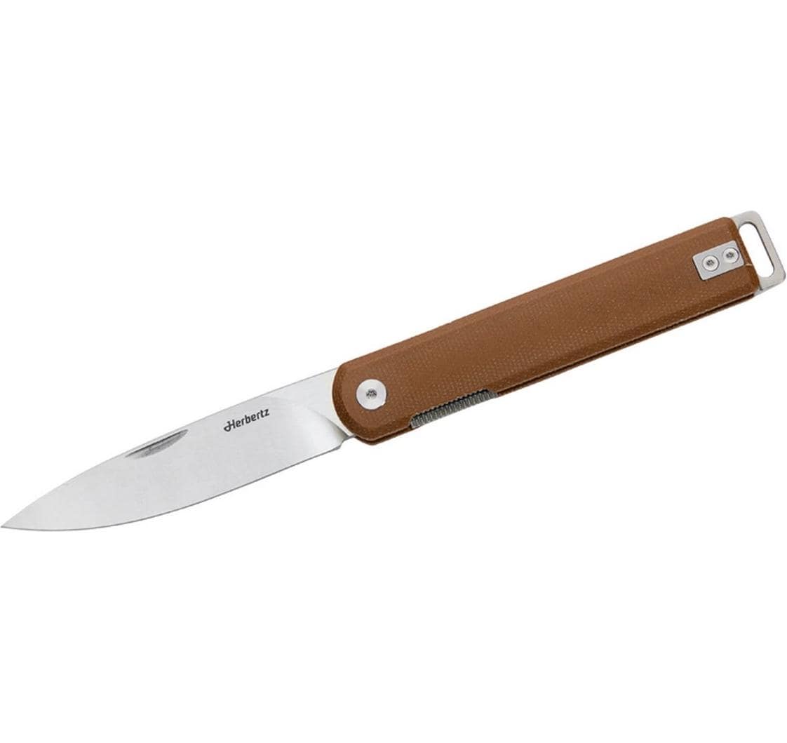 Herbertz Klappmesser 93 mm, Micarta, Liner-Lock