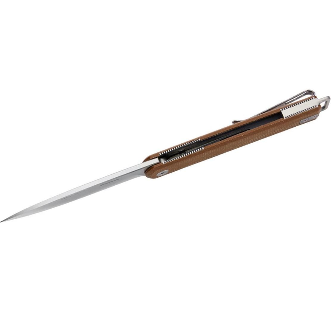 Herbertz Klappmesser 93 mm, Micarta, Liner-Lock