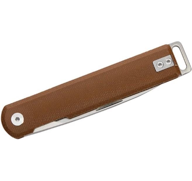 Herbertz Klappmesser 93 mm, Micarta, Liner-Lock