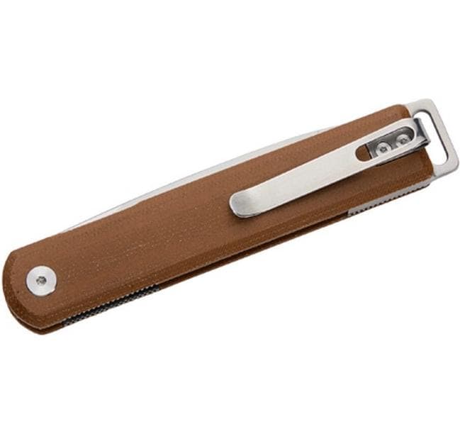 Herbertz Klappmesser 93 mm, Micarta, Liner-Lock