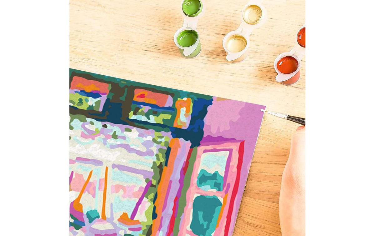 Ravensburger Malen-nach-Zahlen-Set – Henri Matisse: Offenes Fenster – ab 12 Jahren