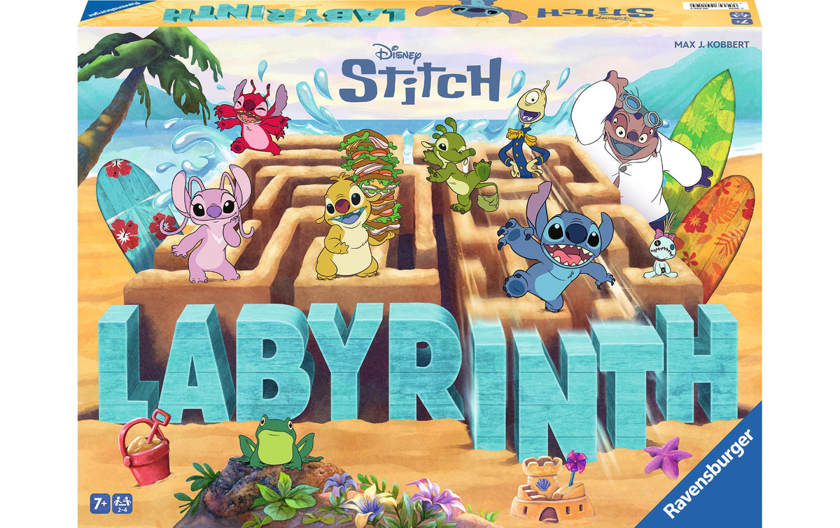 Ravensburger Labyrinth Stitch – Brettspiel, 2–4 Spieler, ab 7 Jahren, 20–30 Min., DE/EN/FR/IT/NL/ES/PT