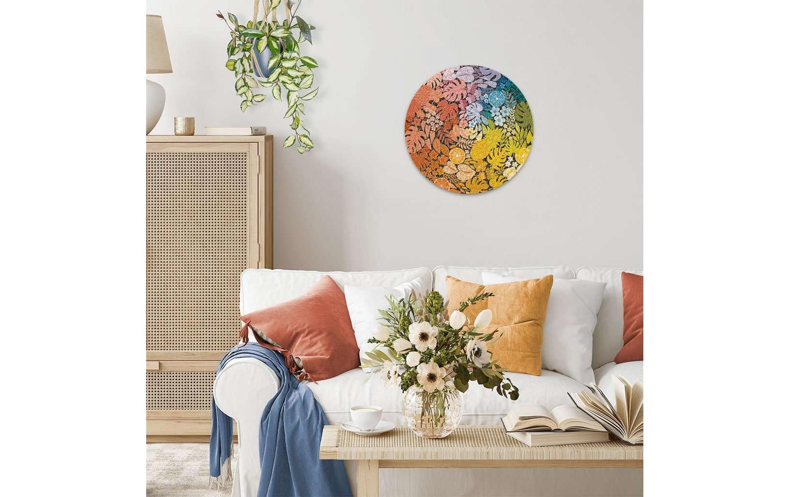 Ravensburger Puzzle Circle of Colors – Tropical – 500 Teile – Ø 52,0 cm – ab 12 Jahren