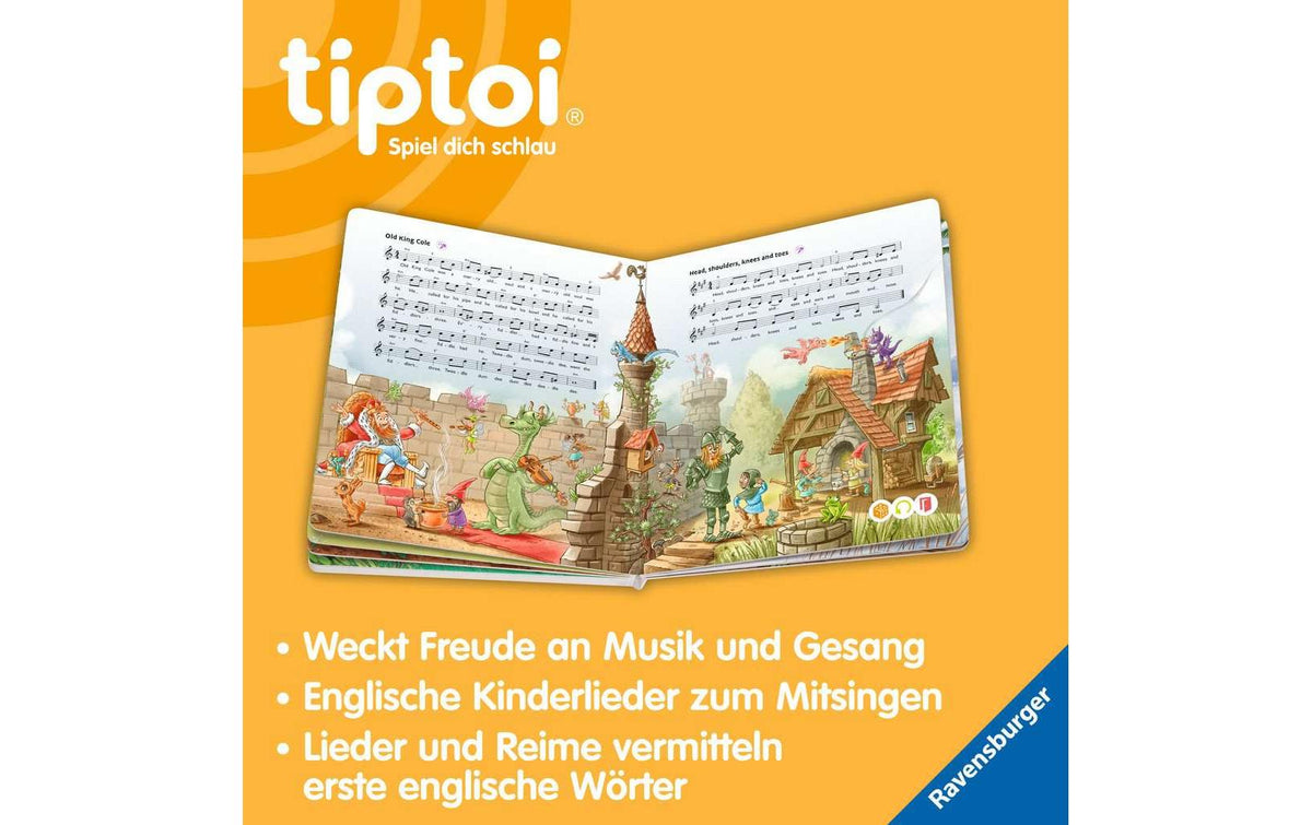 Ravensburger tiptoi – Buch – Kinderlieder, ab 3 Jahren