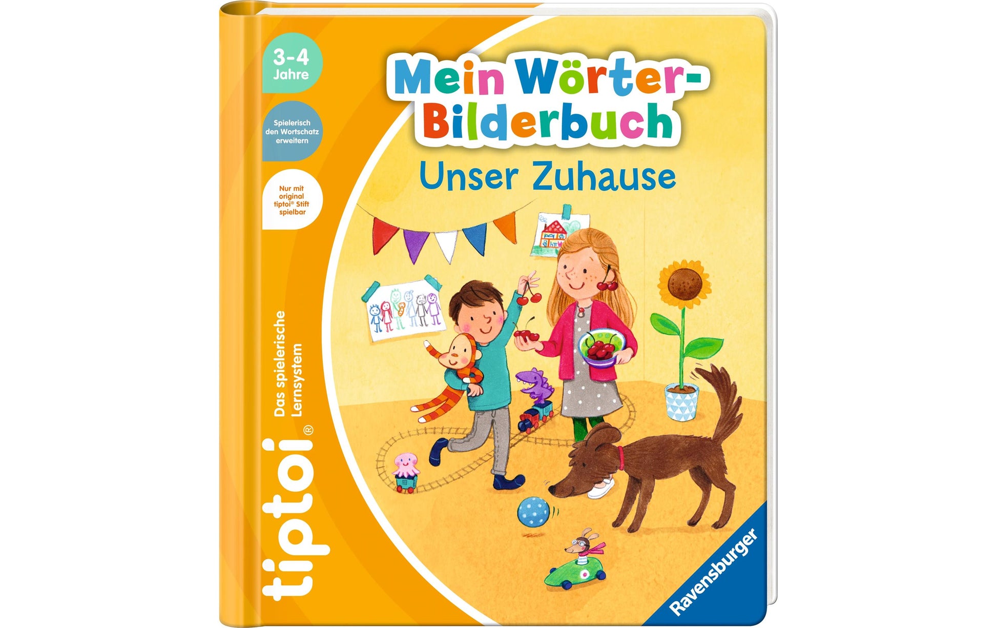 Ravensburger Lernbuch – tiptoi Wörter-Bilder: Zuhause, Deutsch, ab 3 Jahren