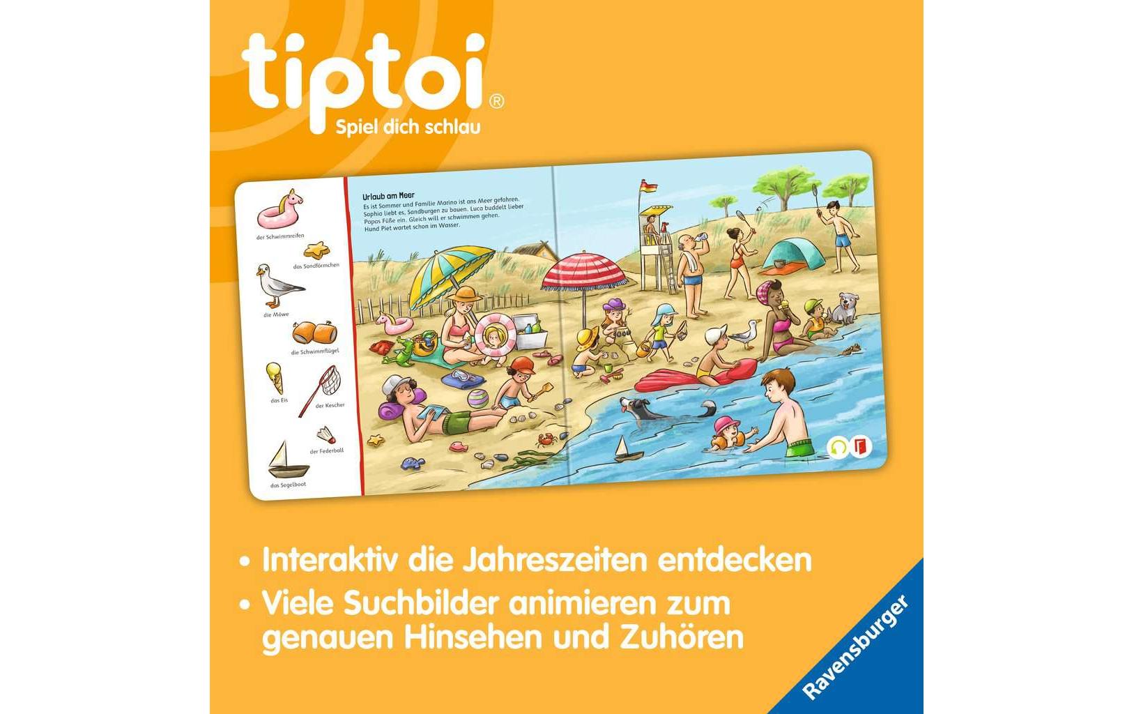 Ravensburger Lernbuch – tiptoi Jahreszeiten H22, Deutsch, ab 2 Jahren