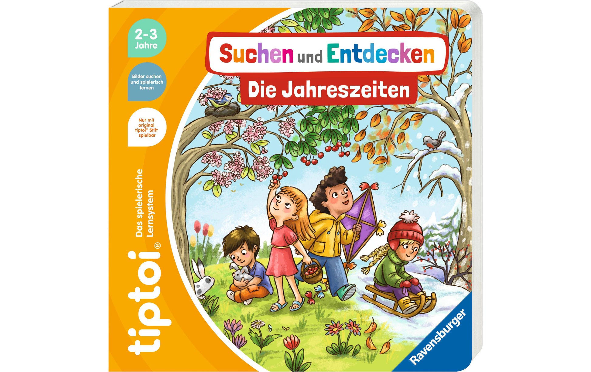 Ravensburger Lernbuch – tiptoi Jahreszeiten H22, Deutsch, ab 2 Jahren