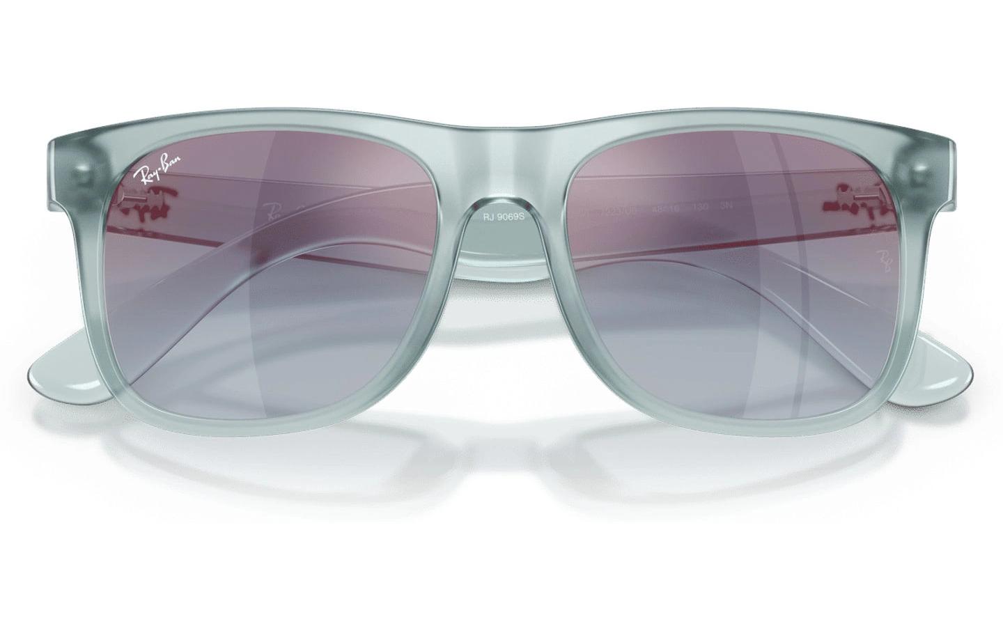 Ray-Ban Schutzbrille RJ9069S – Gläser Blaugrau, Rosa, UV-Schutz