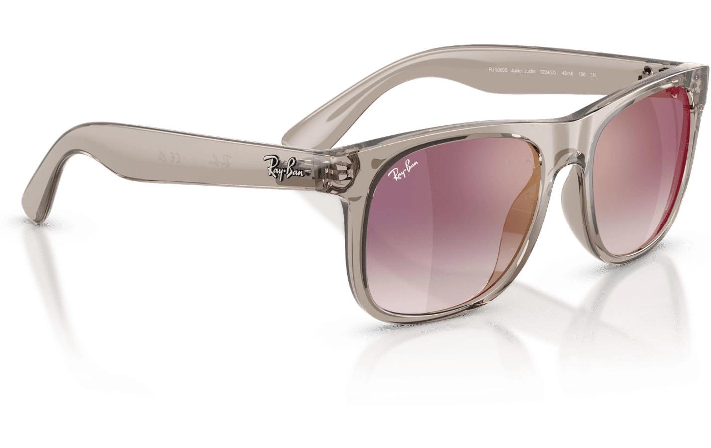 Ray-Ban Schutzbrille RJ9069S – Rote Gläser, UV-Schutz, Kunststoff