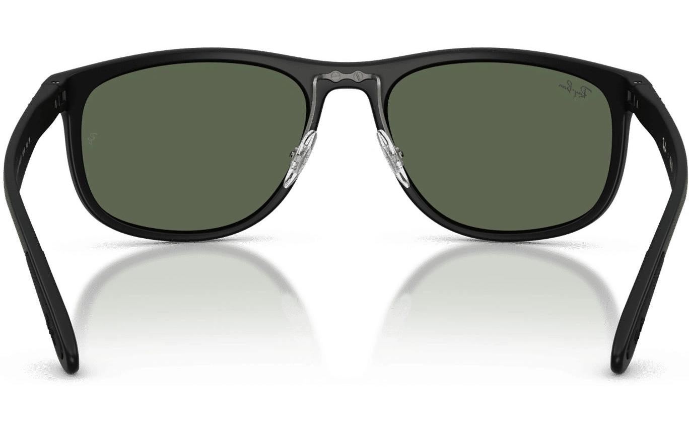 Ray-Ban Schutzbrille RB4468 – Dunkelgrüne Gläser, UV-Schutz