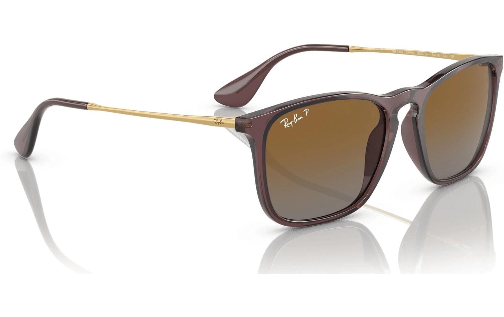 Ray-Ban Schutzbrille CHRIS – Braune Gläser, UV-Schutz