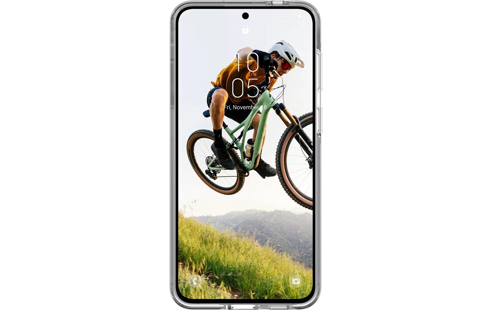 Urban Armor Gear UAG Scout – Rückcover – für Samsung Galaxy A57, TPU, Transparent