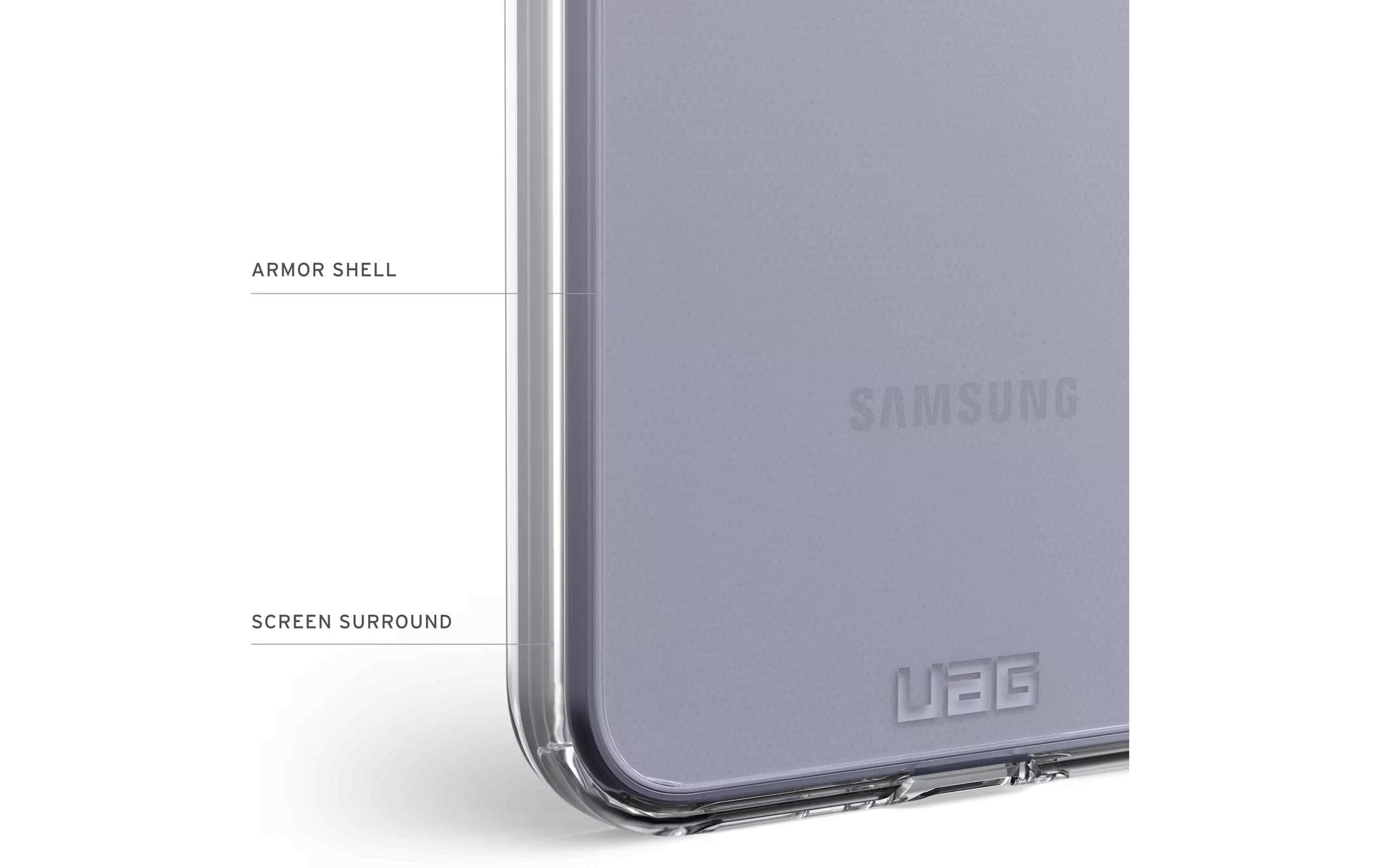 Urban Armor Gear UAG Scout Backcover – für Samsung Galaxy A37 5G, PC+TPU, Transparent
