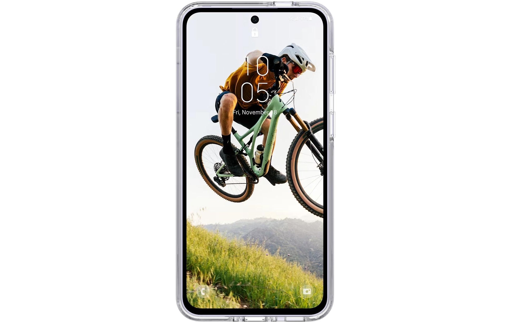 Urban Armor Gear UAG Scout Backcover – für Samsung Galaxy A37 5G, PC+TPU, Transparent