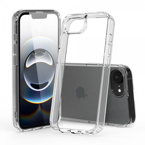 Nevox StyleShell SHOCKFlex – Rückcover – für Apple iPhone 16e, PC, transparent