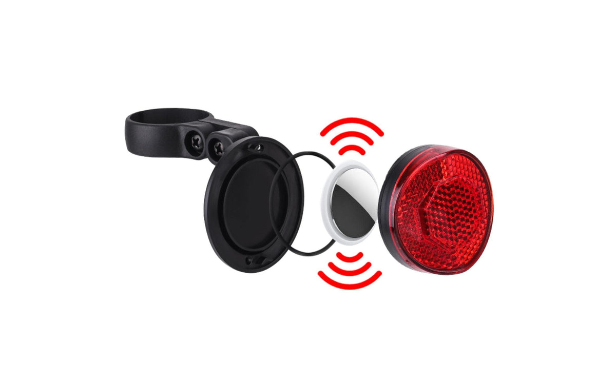 4smarts SkyTag Duos – Bluetooth-Tracker – für Apple Wo ist?, Android Find Hub – Rot/Schwarz/Weiss