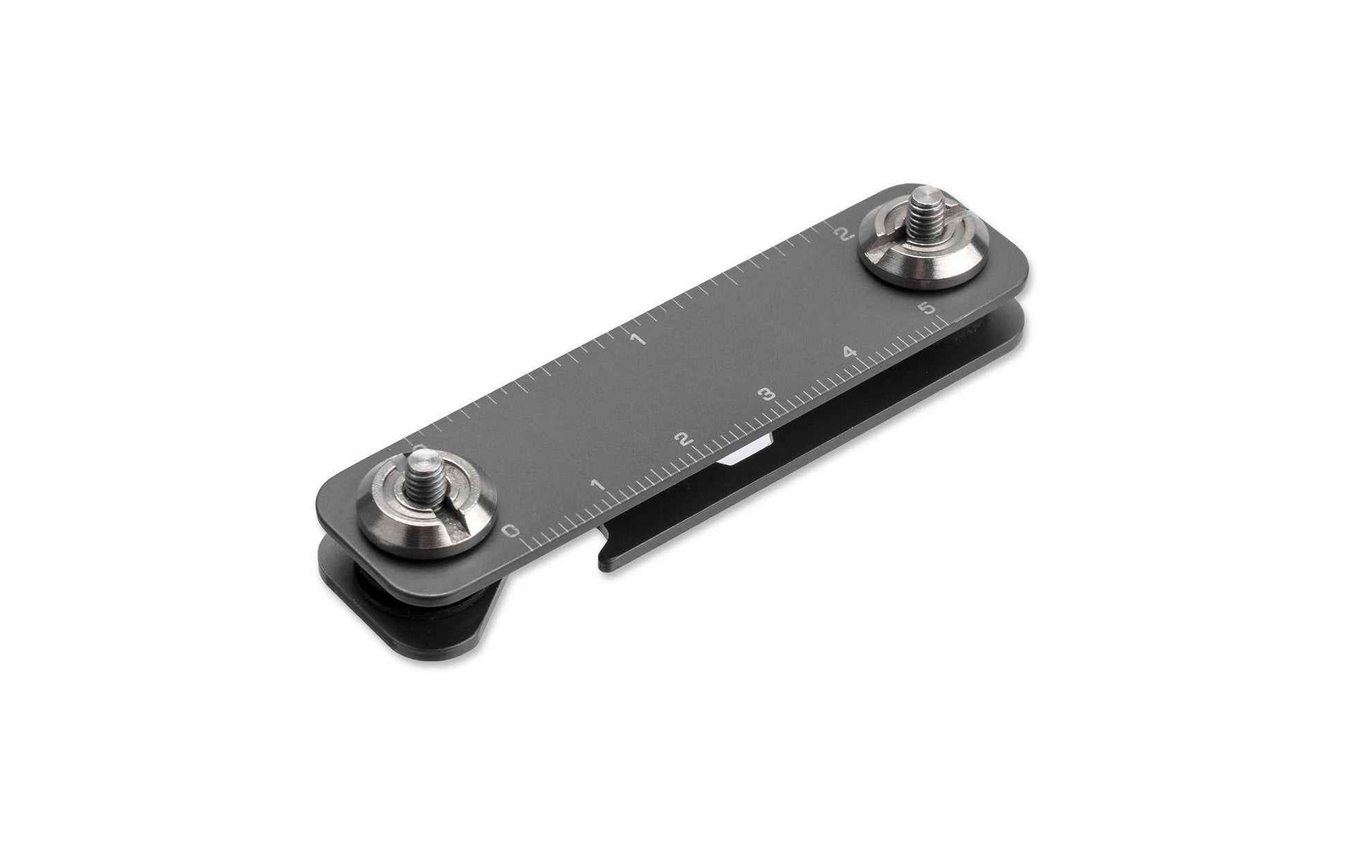 4SMARTS Multitool-Schlüsselanhänger – Edelstahl, Grau, 76 × 20 × 8 mm