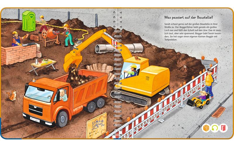 Ravensburger Lernbuch – tiptoi Wörter-Bilderbuch Unterwegs, Deutsch, ab 3 Jahren