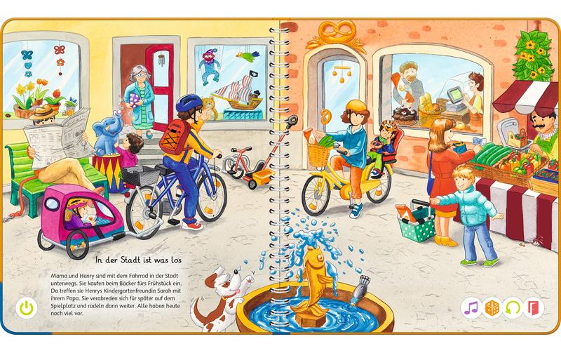 Ravensburger Lernbuch – tiptoi Wörter-Bilderbuch Unterwegs, Deutsch, ab 3 Jahren