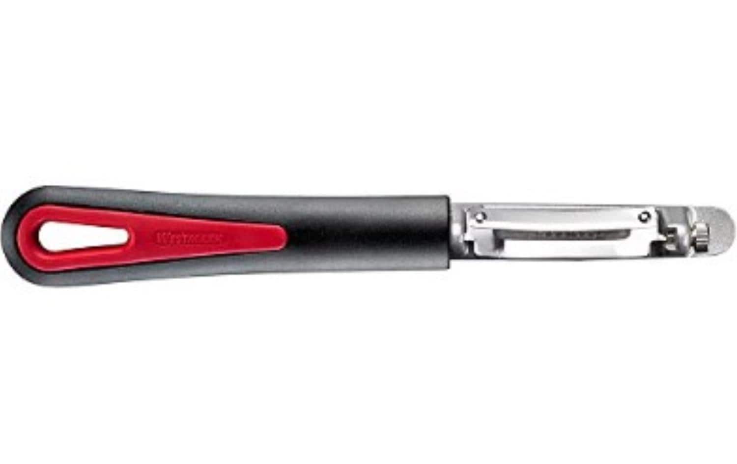 Westmark Tomfix – Sparschäler 19,5 cm, Edelstahl/Aluminium, Rot