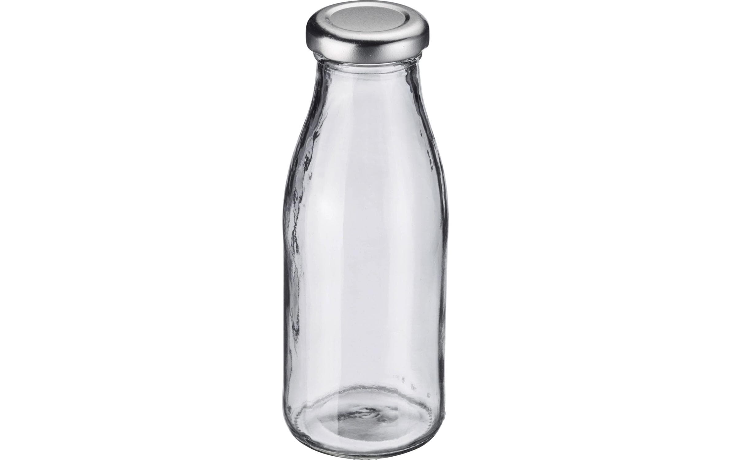Westmark Einmachflasche – 250 ml, Ø 6 cm, H 16 cm, Glas/Edelstahl, Schraubverschluss, spülmaschinenfest