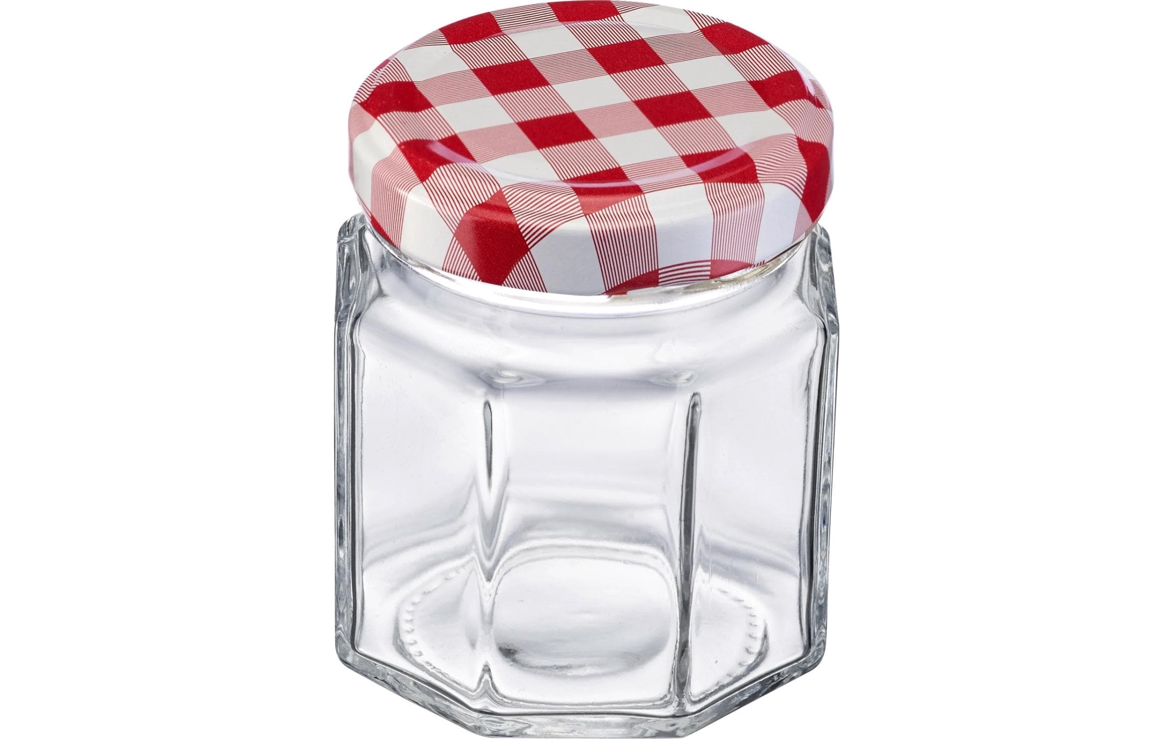 Westmark Einmachglas eckig – 6er Set, 100 ml, 6,0 × 6,0 × 6,5 cm, Glas, Schraubverschluss, spülmaschinenfest