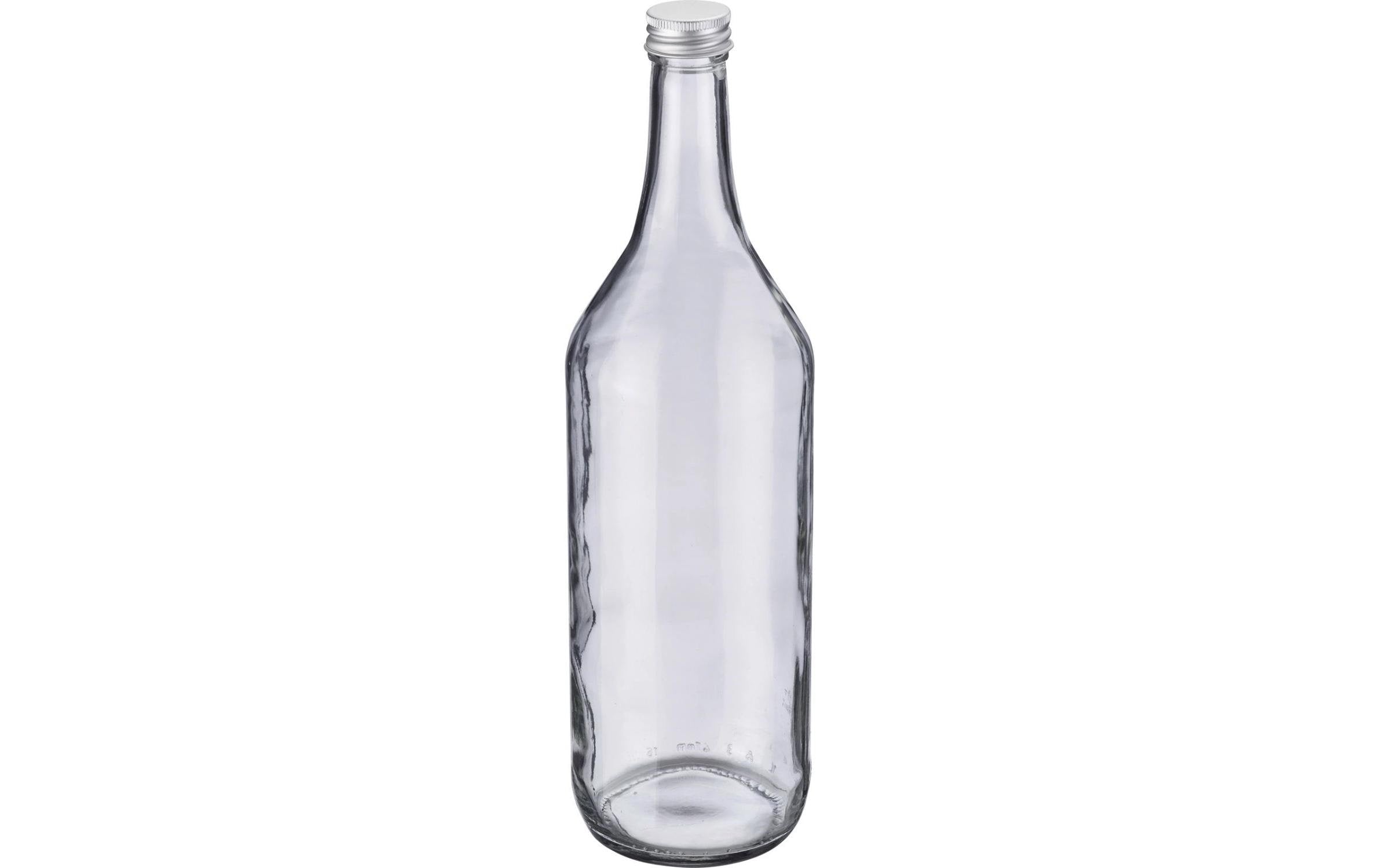 Westmark Einmachflasche – 1 l, Ø 8,5 cm, H 31,0 cm, Glas, Transparent, mit Schraubverschluss