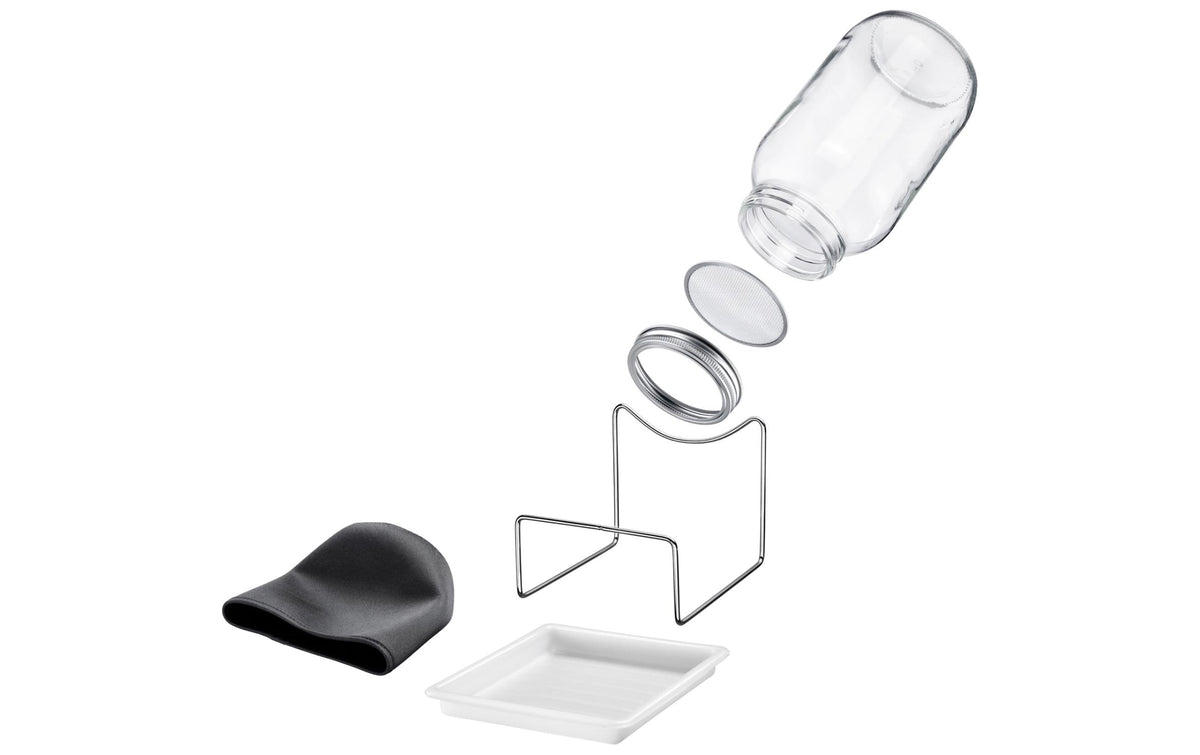 Westmark Einmachglas – 2,0 l, 22,6 × 15,8 × 23,2 cm, Glas, Mehrfarbig, mit Deckel