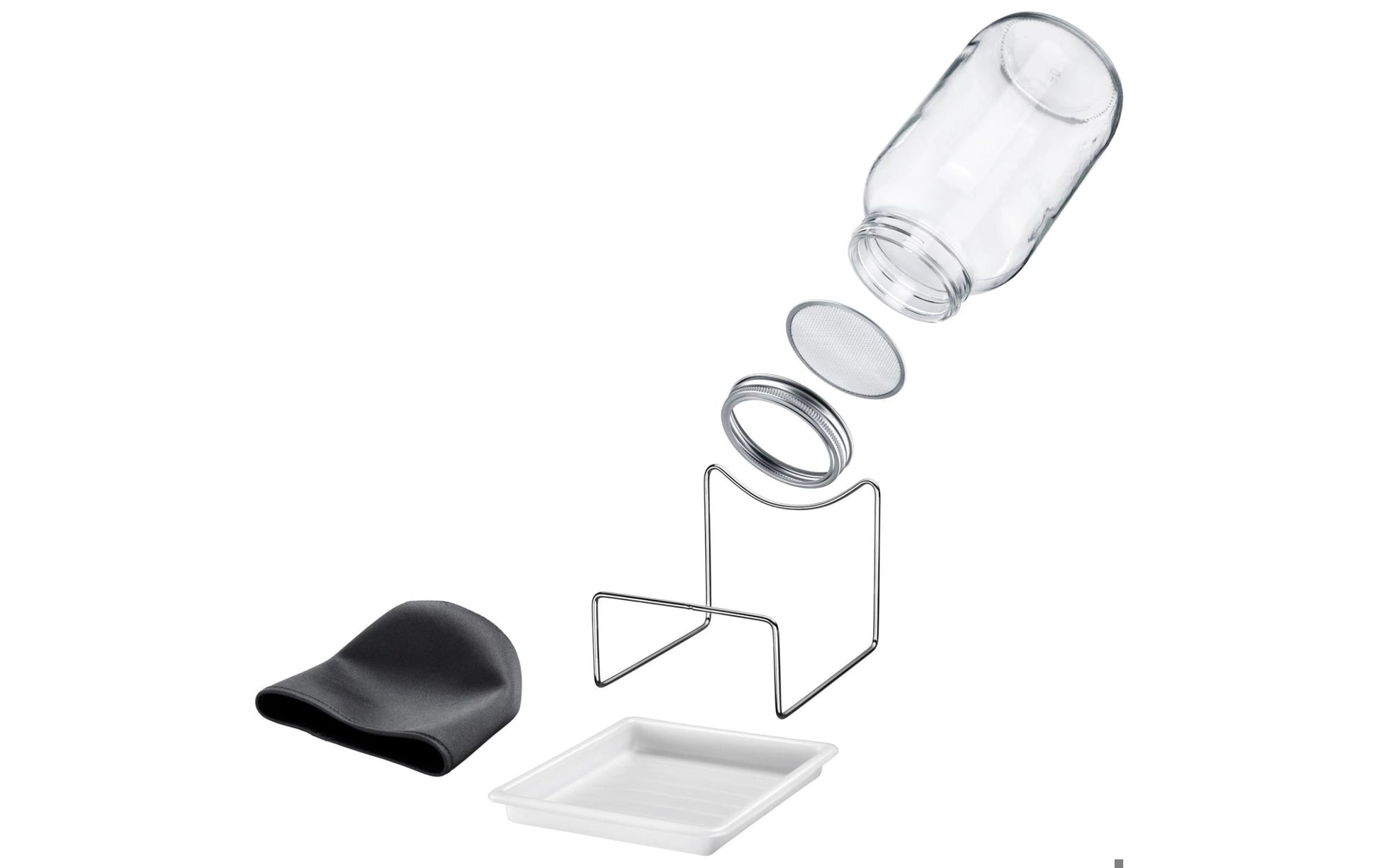 Westmark Einmachglas – 2,0 l, 22,6 × 15,8 × 23,2 cm, Glas, Mehrfarbig, mit Deckel