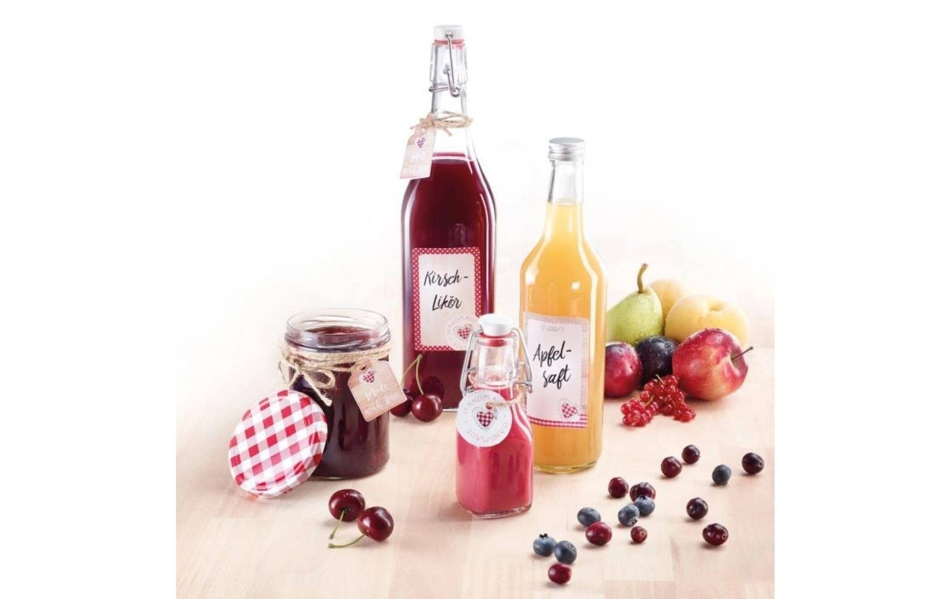 Westmark Einmachglas – 500 ml, Ø 10,0 cm, H 8,8 cm, Glas, Transparent, mit Deckel, spülmaschinenfest
