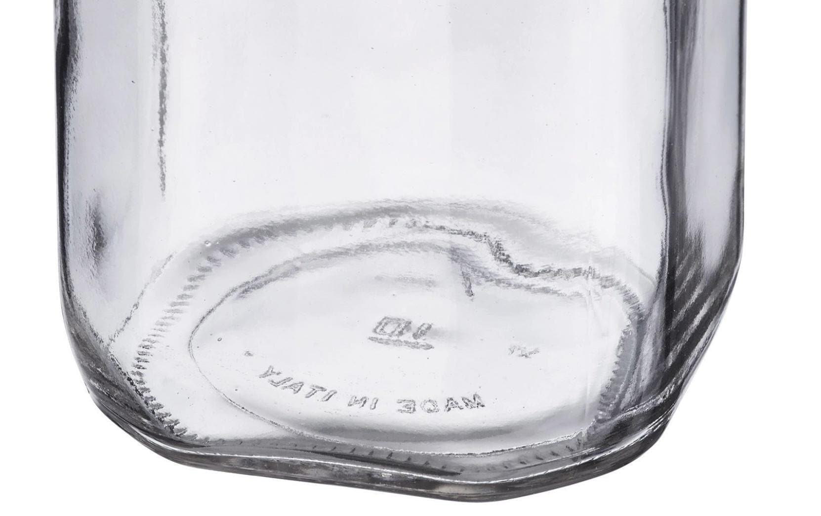 Westmark Vorratsdose 2 l, Ø 9 × 21 cm, Glas/Edelstahl/Gummi, Transparent