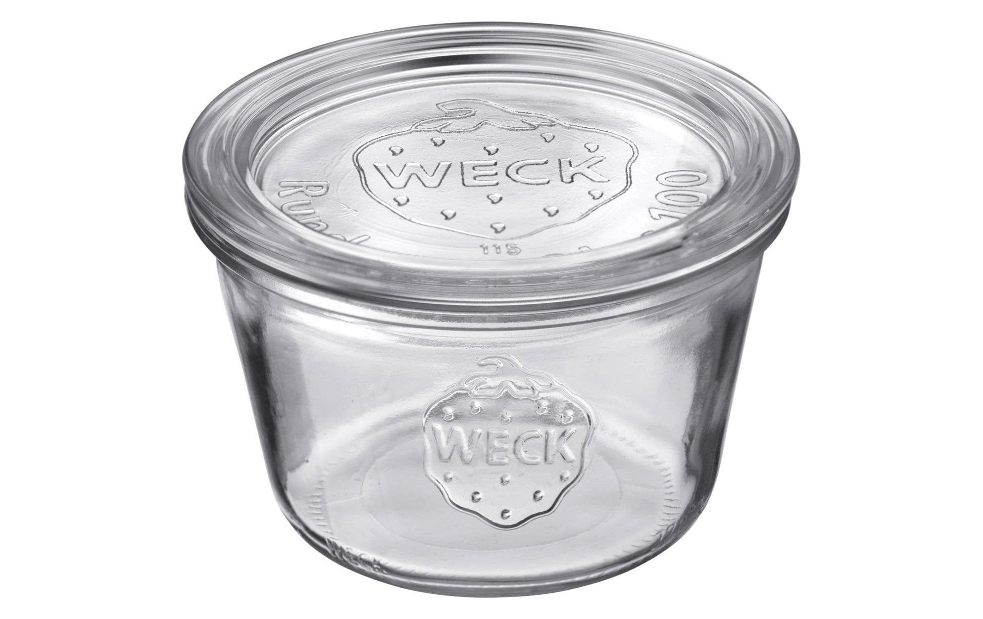Westmark Einmachglas – 250 ml, Ø 10 cm, Glas, Transparent, mit Clip-Deckel, spülmaschinenfest