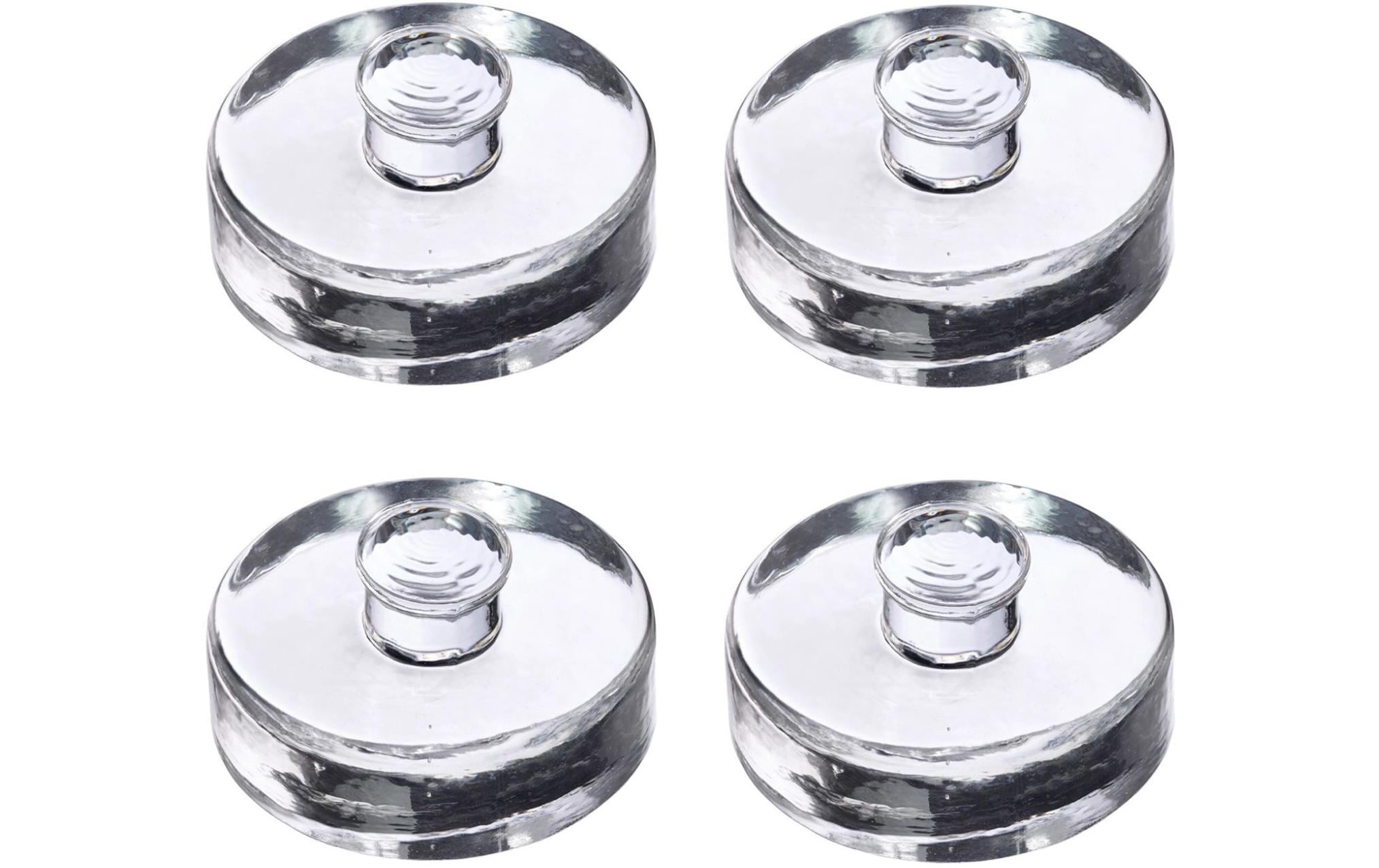 Westmark Fermentiergewichte, Ø 7 × 3,5 cm, Glas (Kalk-Natron), transparent