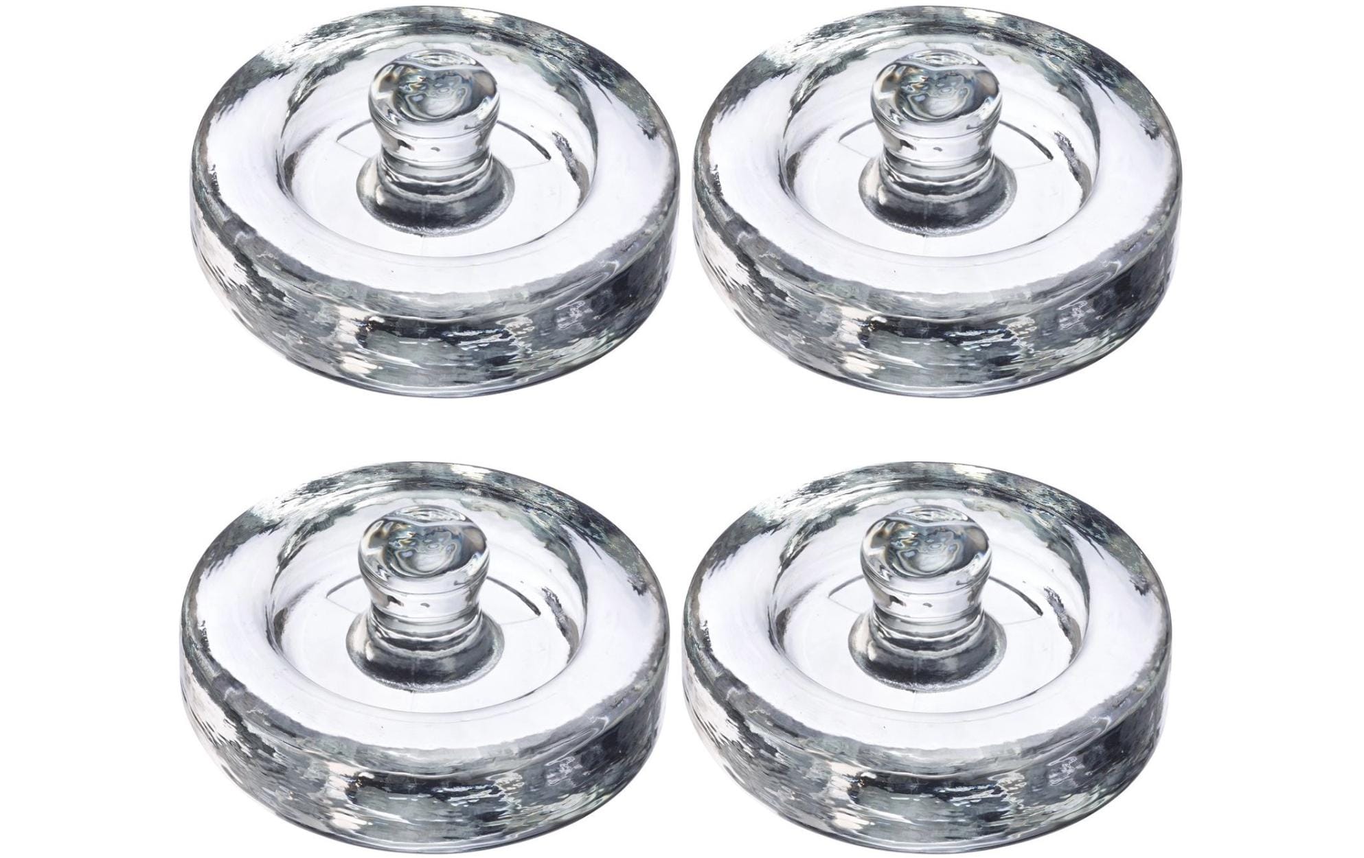 Westmark Fermentiergewichte Ø 8 × 3,6 cm, Glas (Kalk-Natron), transparent