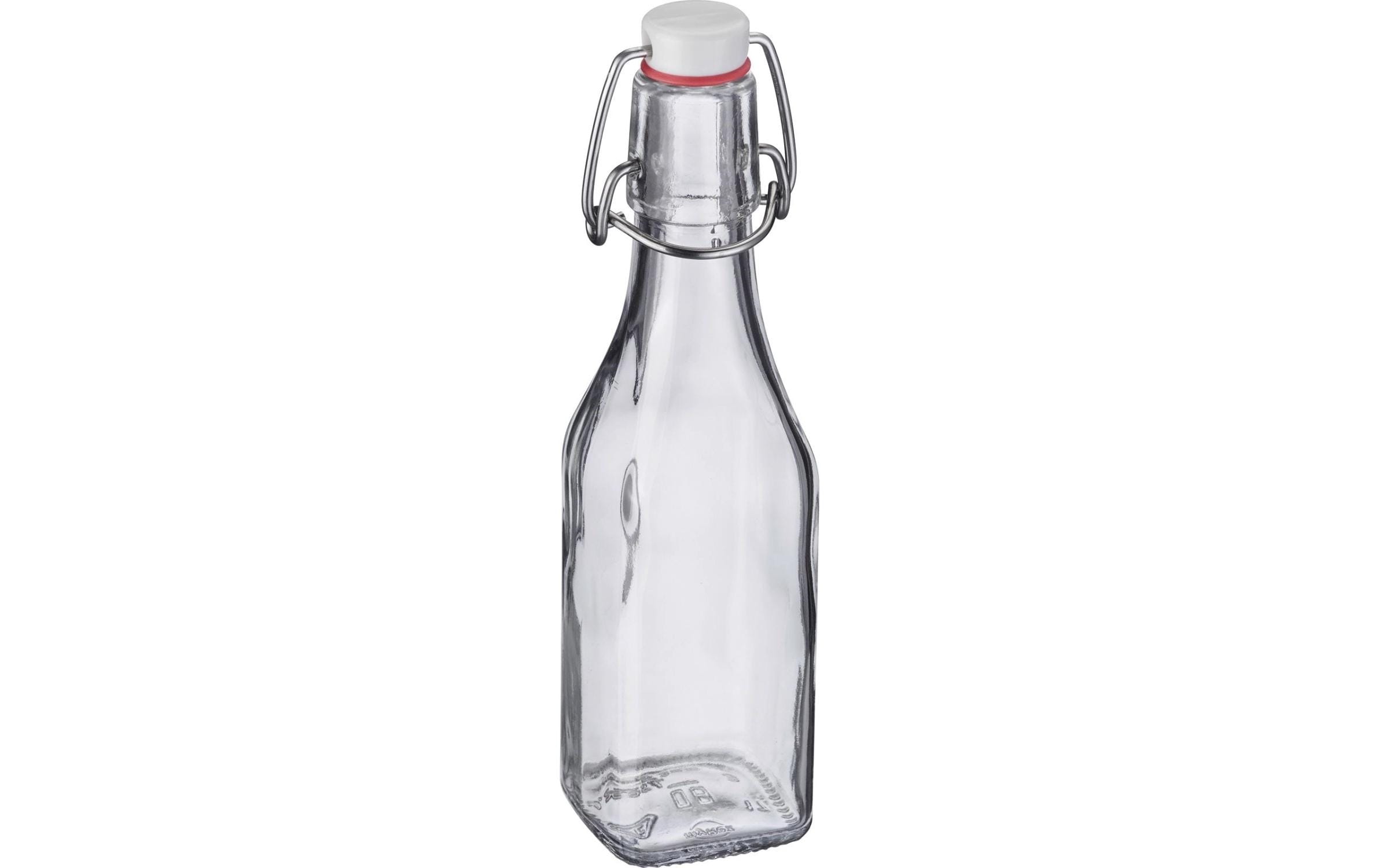 Westmark Einmachflasche – 250 ml, Ø 5,4 cm, H 19,0 cm, Glas, Transparent, Bügelverschluss, spülmaschinenfest