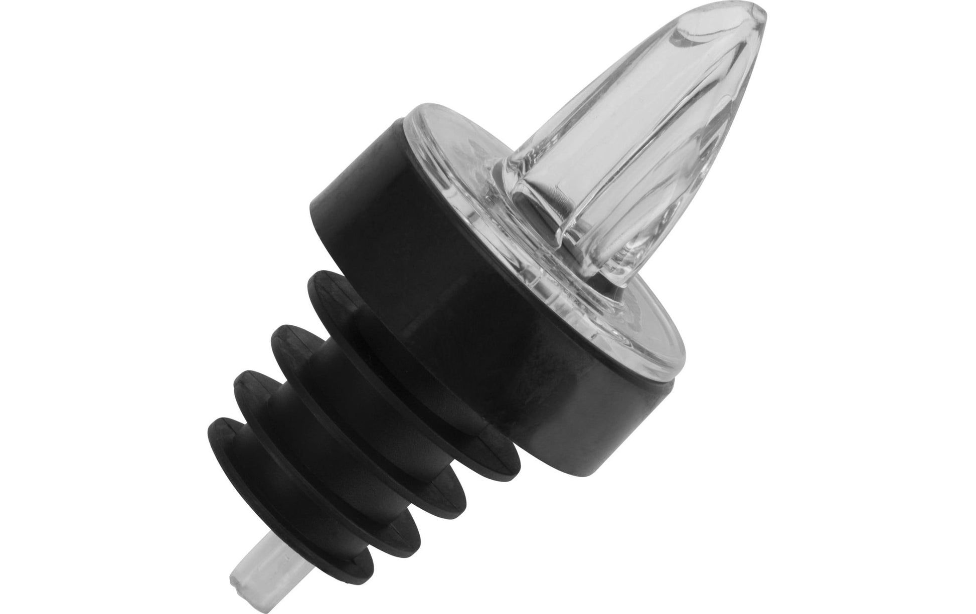 Westmark Flaschenverschluss – 3,3 × 3,3 × 6,6 cm, 10 ml, Kunststoff, Transparent, 4 Stk., spülmaschinenfest