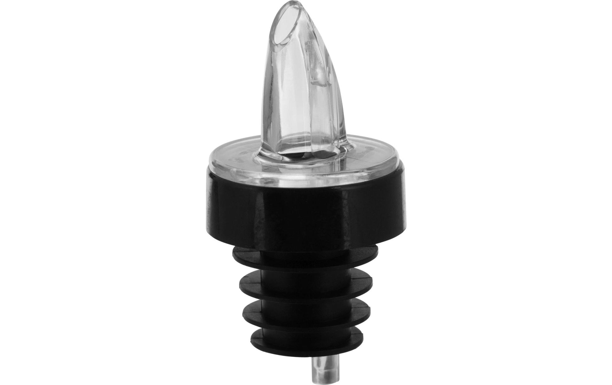 Westmark Flaschenverschluss – 3,3 × 3,3 × 6,6 cm, 10 ml, Kunststoff, Transparent, 4 Stk., spülmaschinenfest