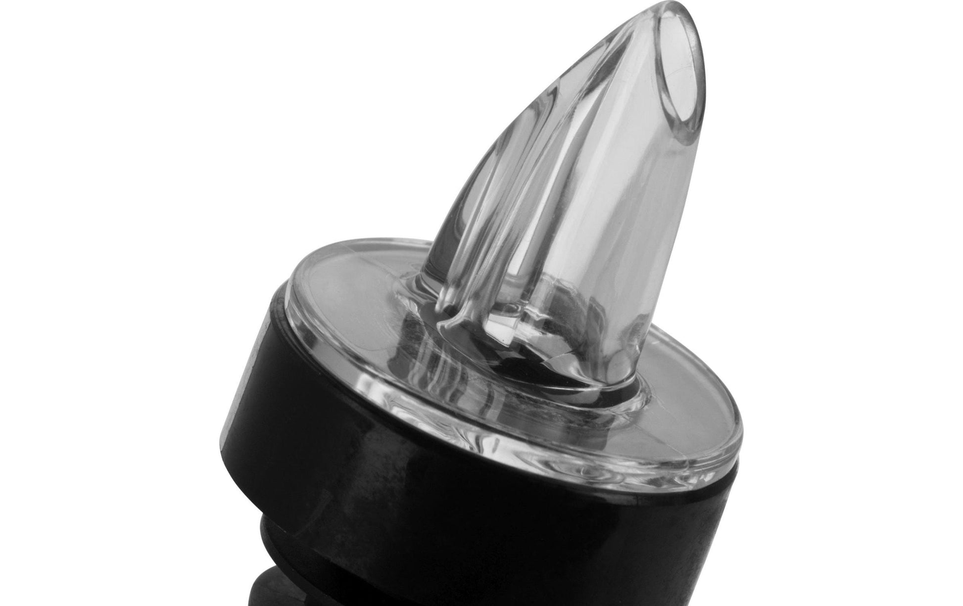 Westmark Flaschenverschluss – 3,3 × 3,3 × 6,6 cm, 10 ml, Kunststoff, Transparent, 4 Stk., spülmaschinenfest