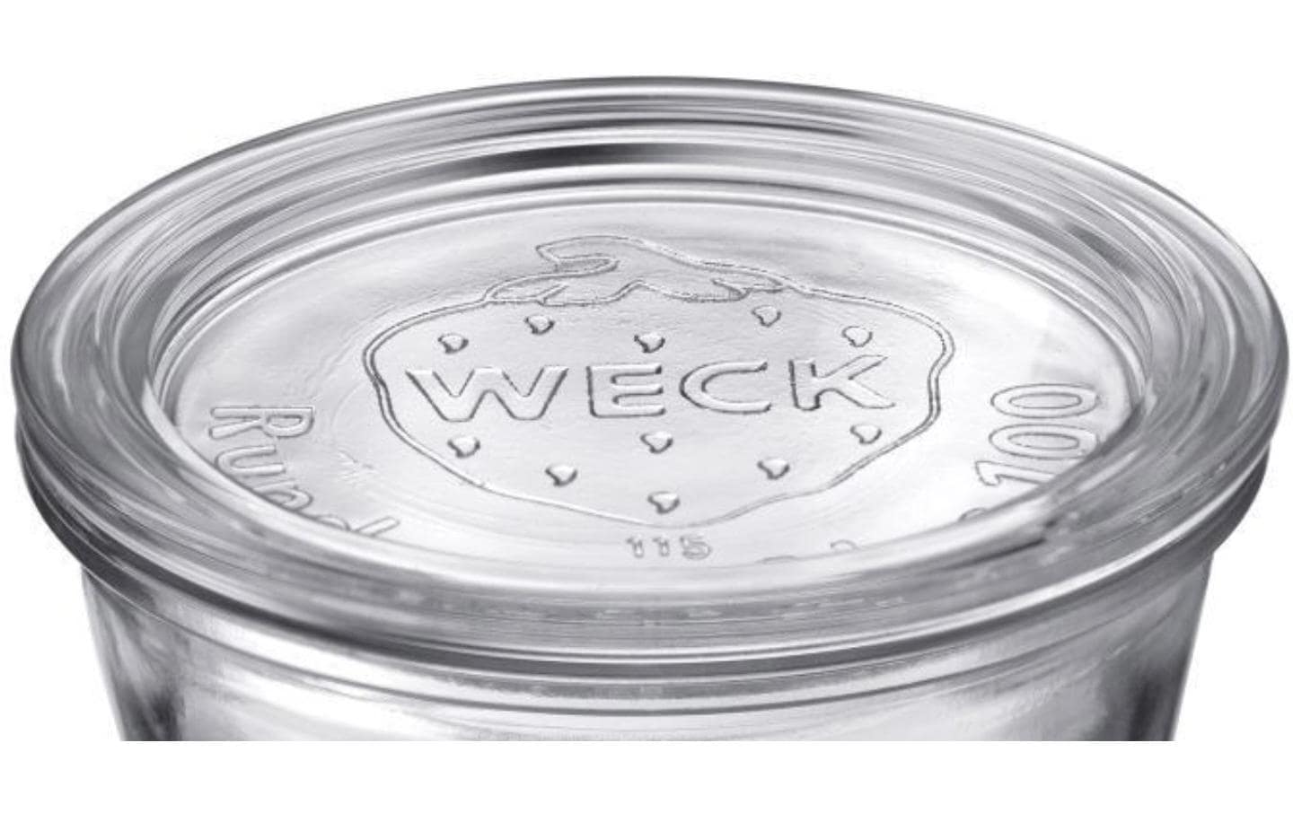 Westmark Einmachglas – 250 ml, Ø 10 cm, Glas, Transparent, mit Clip-Deckel, spülmaschinenfest
