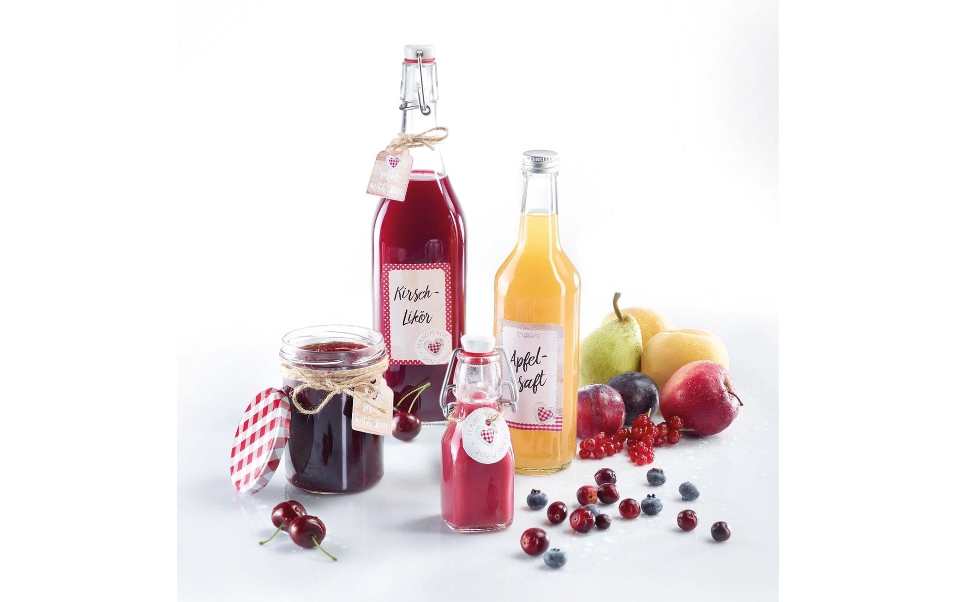 Westmark Einmachflasche – 1,0 l, Ø 8,0 cm, H 32,0 cm, Glas, Transparent, Bügelverschluss, spülmaschinenfest