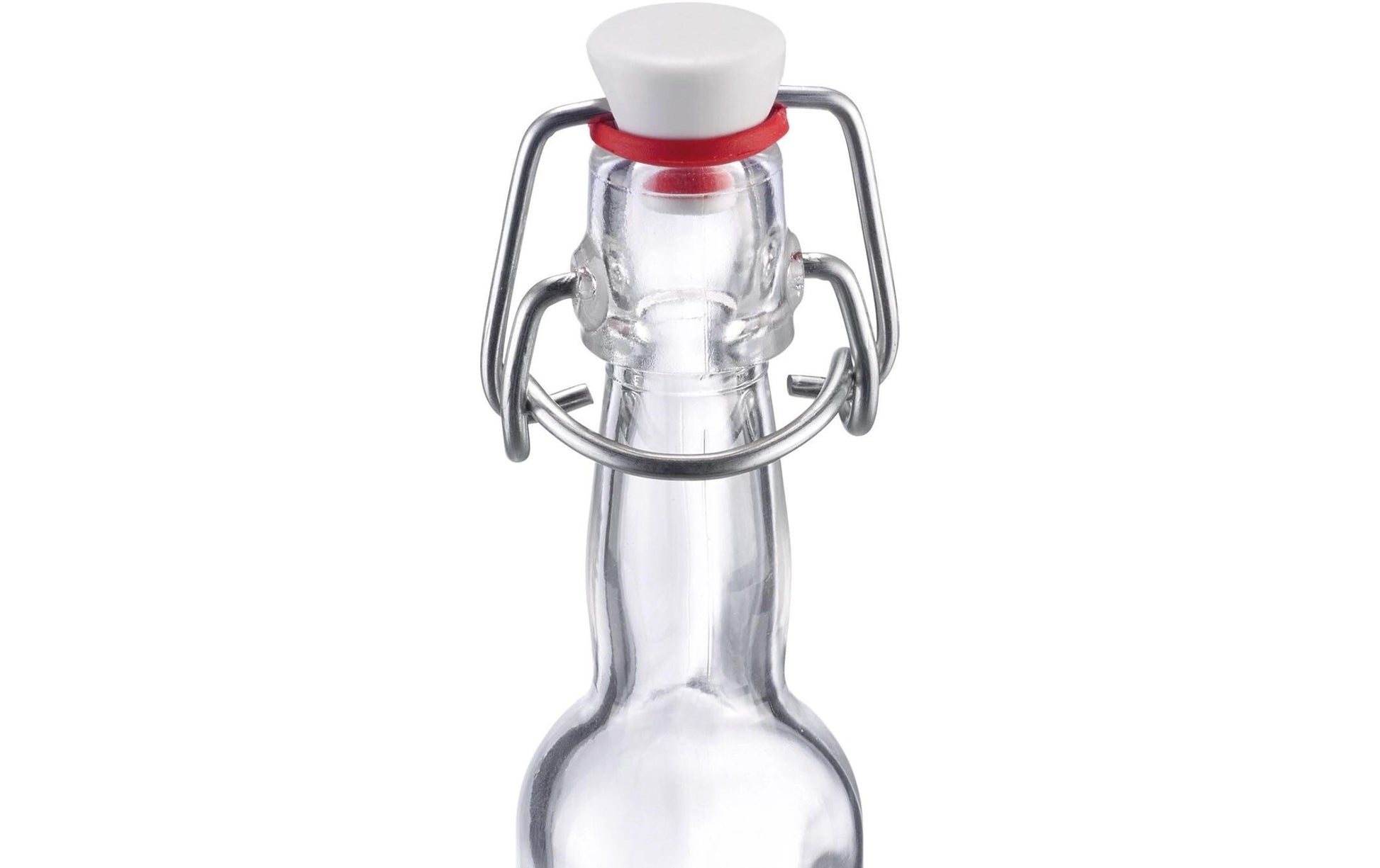 Westmark Einmachflasche – 40 ml, Ø 3 cm, H 14,5 cm, Glas, Transparent, mit Bügelverschluss