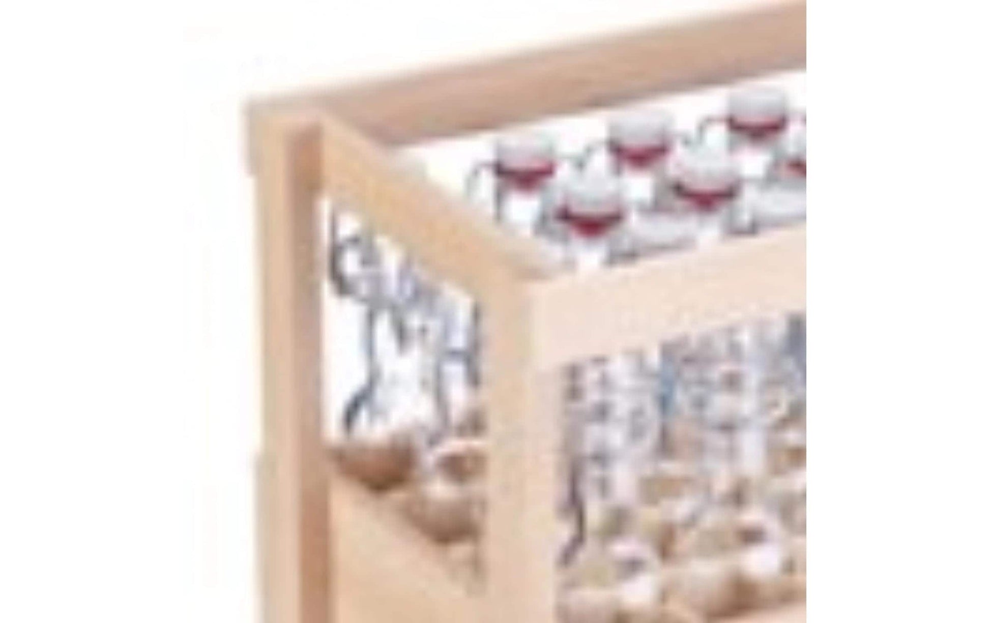 Westmark Einmachflasche – 24er Set, 40 ml, 16,5 × 16,5 × 17,5 cm, Glas/Holz, Braun, mit Bügelverschluss