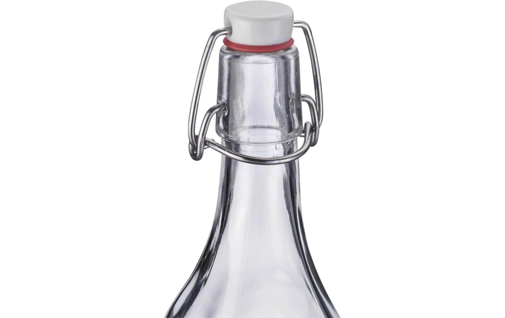 Westmark Einmachflasche – 500 ml, Ø 6,6 cm, H 26,5 cm, Glas, Transparent, Bügelverschluss, spülmaschinenfest