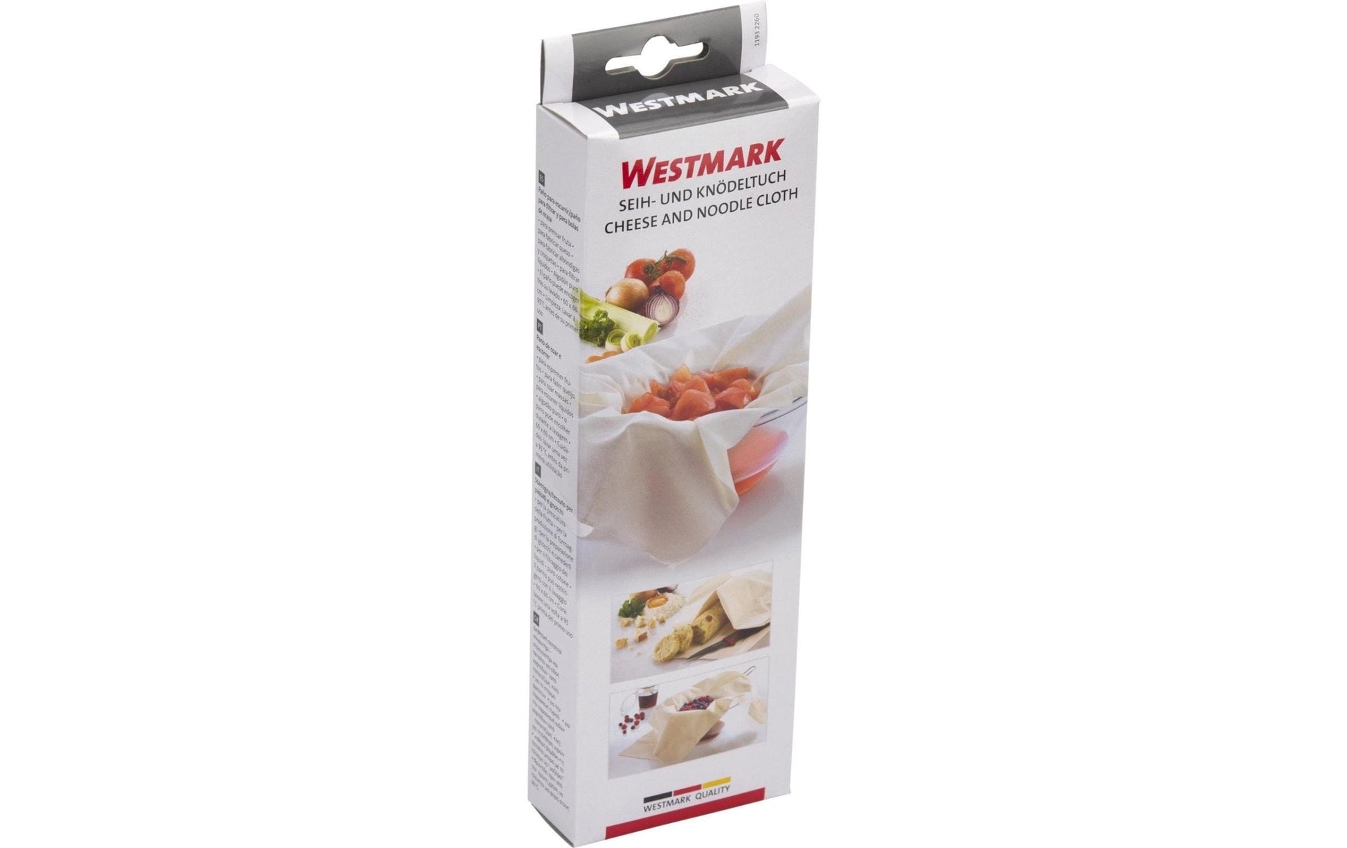 Westmark Passiertuch 60 × 60 × 0,1 cm, Baumwolle, Weiss