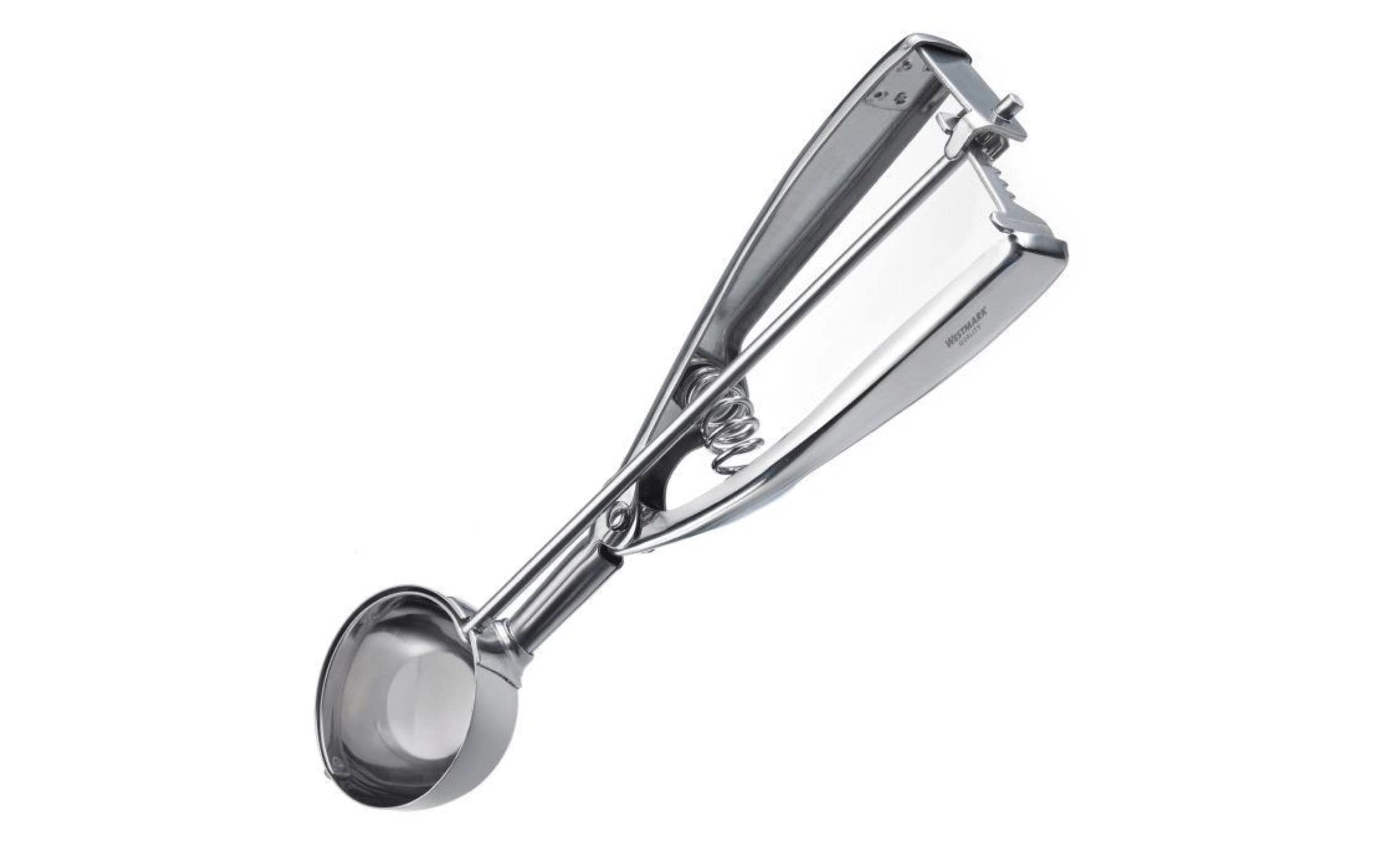 Westmark Eisportionierer Ø 6 × 3,9 cm, 22,8 cm, Edelstahl, Silber